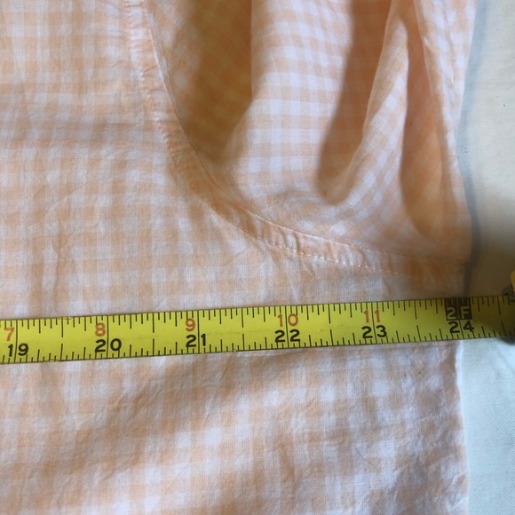 Women’s Gingham Blouse.                 XL - Picture 5 of 6